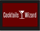 Screenshot logo cocktailswizard.com