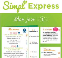Le menu pour mincir sur deux semaines avec Simple Express par WW.
