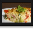 Screenshot gratin riz courgettes tomates