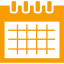 Icon calendrier. 