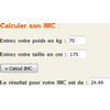 Calulateur IMC