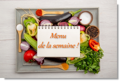 Menu de la semaine
