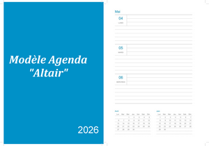 Altair PDF gratuit - Agenda de mai 2026 à imprimer.
