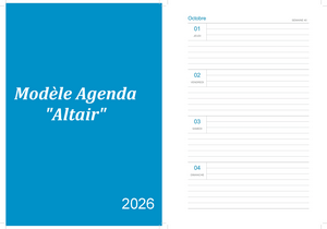 Altair PDF gratuit - Agenda de octobre 2026 à imprimer.