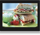 Screenshot panini sandwich poulet poivrons grillés ricardocuisine.com