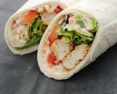 Screenshot wrapps poulet cuisineaz.com.. Voici la recette de wraps