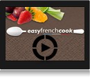 Screenshot cuisine video easyfrenchcook.fr logo